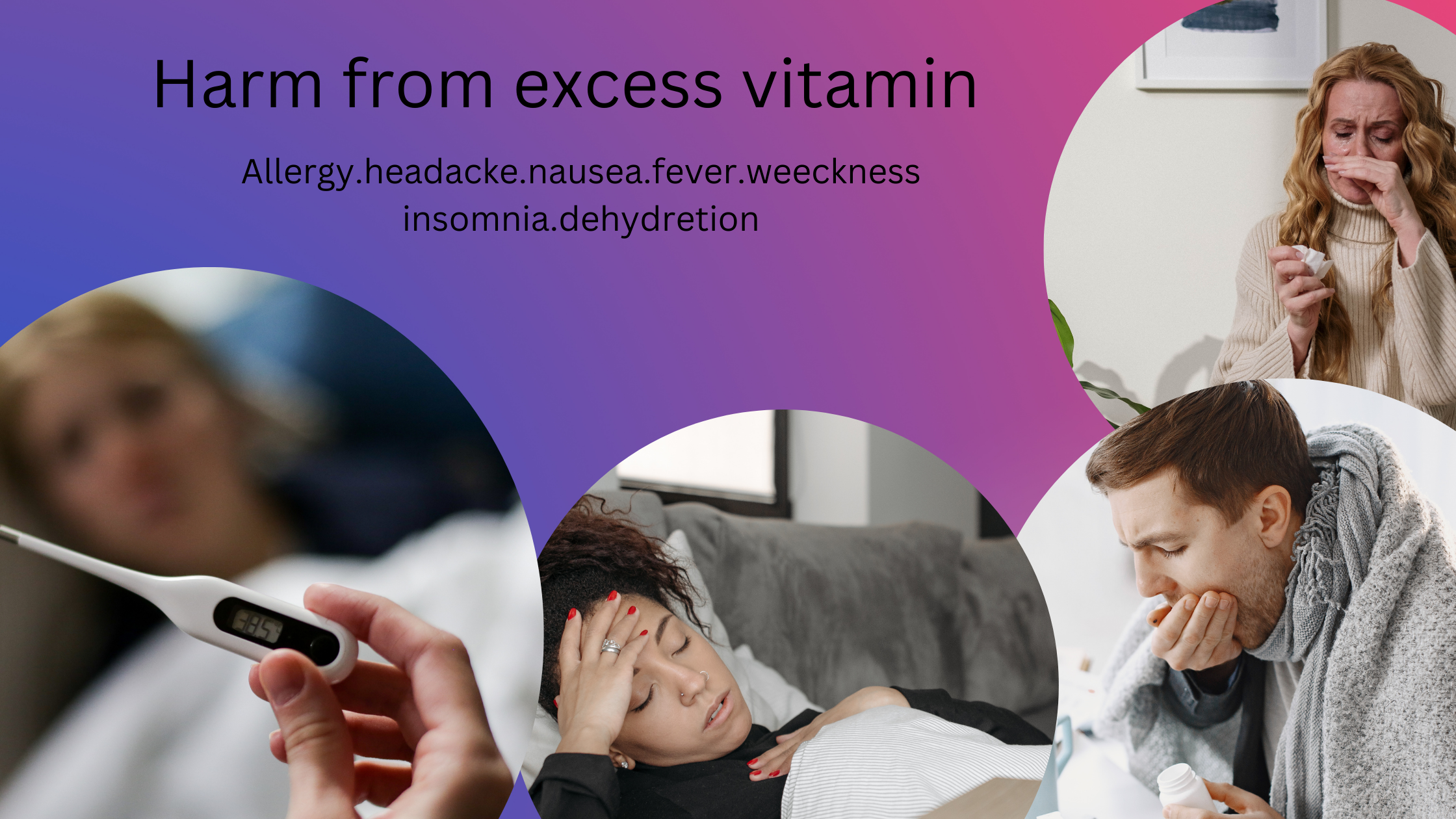 harm from excess vitamins