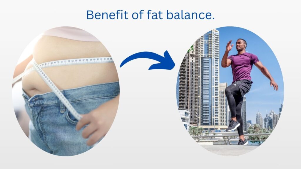 Benefit of fat balence