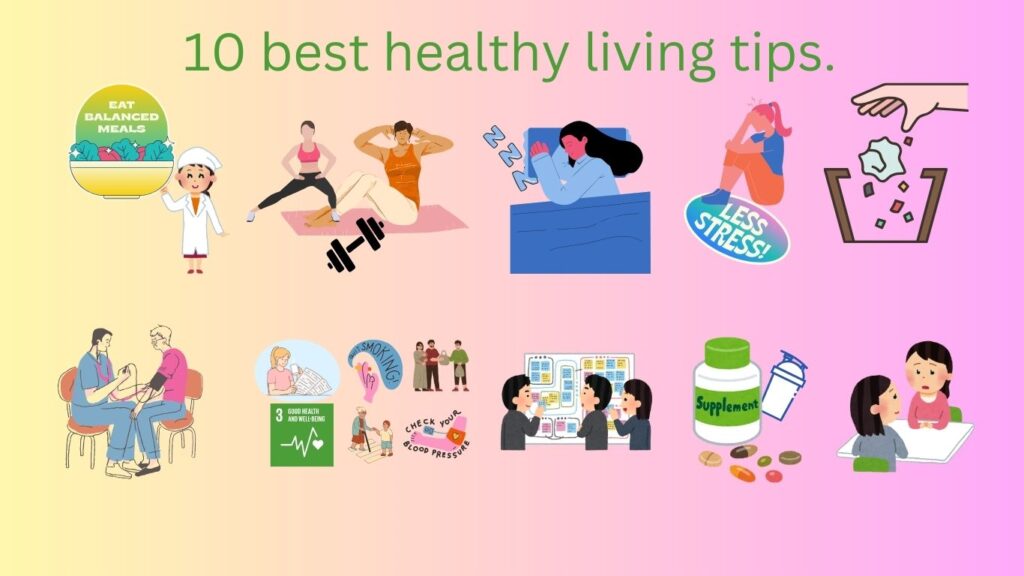 healthy living tips