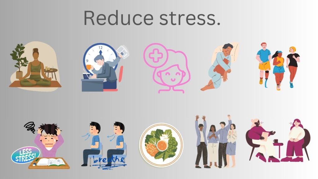 Healthy living tips/reduce stress