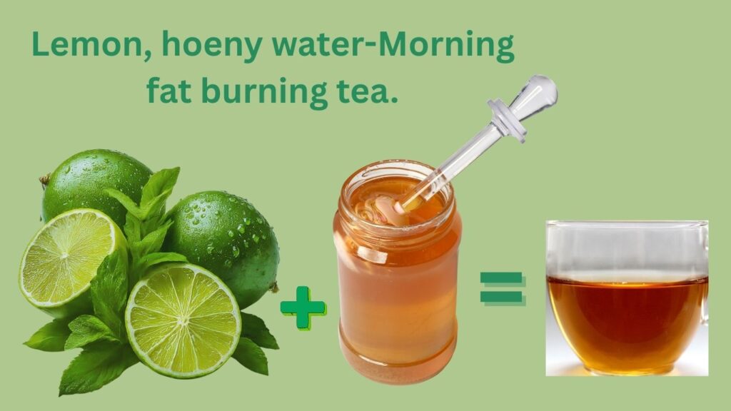 A Picture by loss weight for easy 7 steps. memon ,hoeny water.