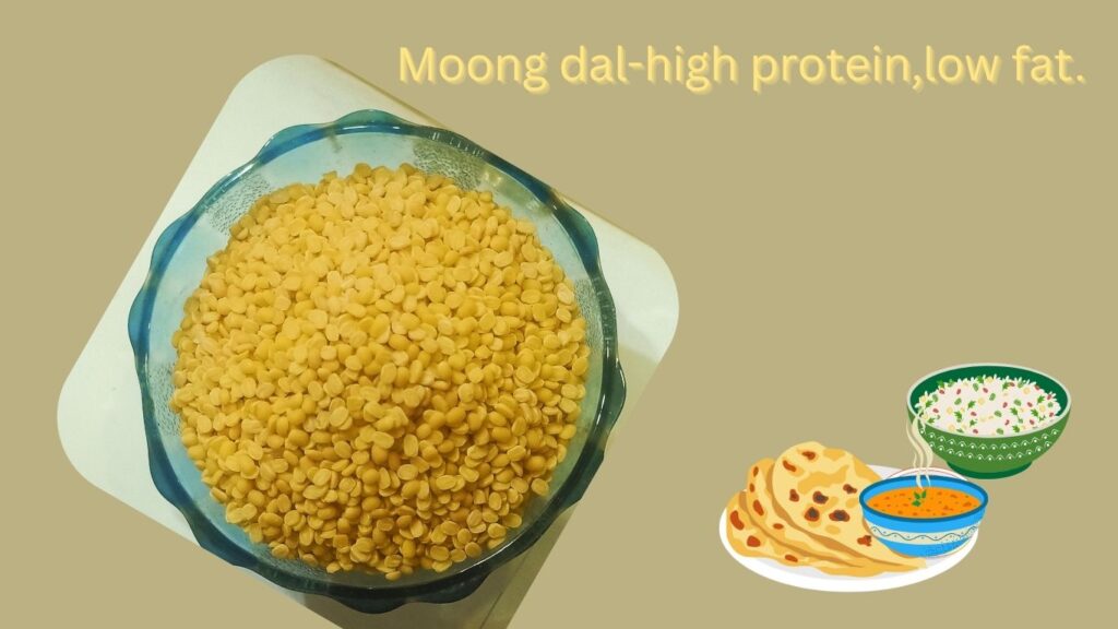 A Picture by loss weight for easy 7 steps. moong dal