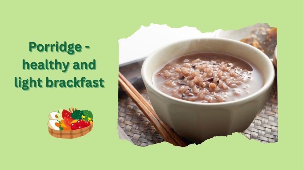 A Picture by loss weight for easy 7 steps. porridge